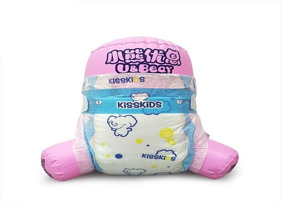 친수성 솜 같은 서피스 아기 소프트는 방수 모직물 유사 백시트에게 기저귀를 채웁니다