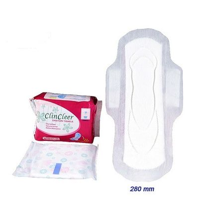 하얀 항균성 순면제 생리대 버릴 수 있는 매일 사용 패드
