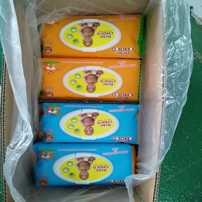 OEM ODM 하얀 아기 습식 와이퍼지