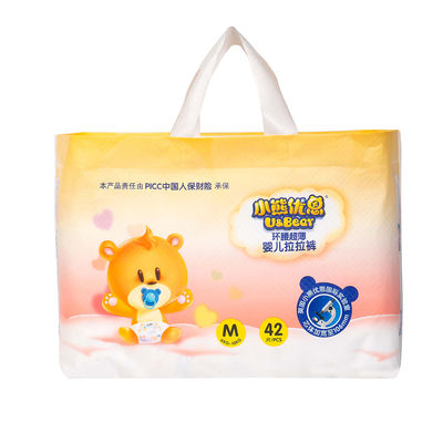 SAP 초흡수체 버릴 수 있는 아기는 450*320mm 폴리머 면 기저귀에게 기저귀를 채웁니다