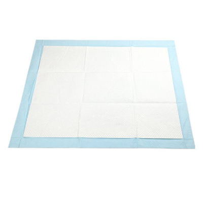 건조 표면은 Pet 언더패드 비 우븐 60*150cm 버릴 수 있는 강아지 패드를 청색화합니다