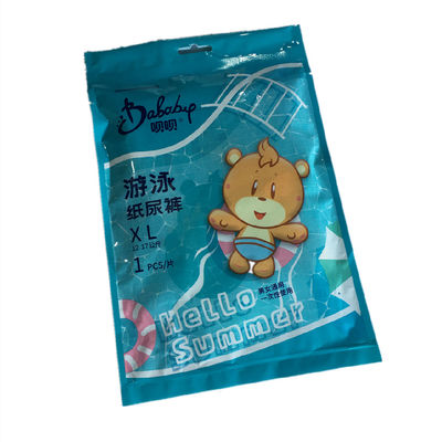 바지 480*375mm 통기성 폴리에틸렌필름을 수영하는 조정된 사이즈 아기