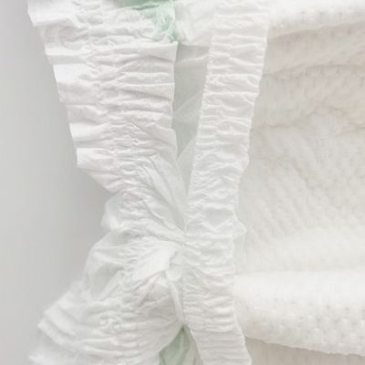 짠것이 아닌 Topsheet를 가진 3D 누출 방지 신생아 테이프 기저귀