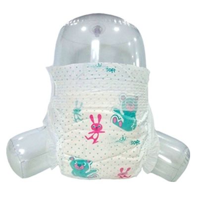 친수성 짠것이 아닌 Topsheet를 가진 3D 누출 방지 연약한 Breathable 아기 기저귀