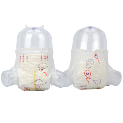 베이비 케어 부드러운 솜털 표면 일회용 아기 기저귀 25g 27g