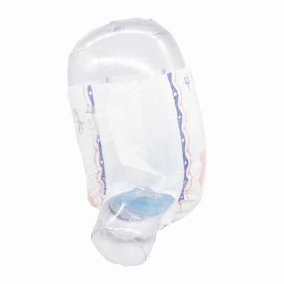 연약한 L XL 신생아 기저귀 보풀 펄프 비 길쌈된 3D 누출 보호